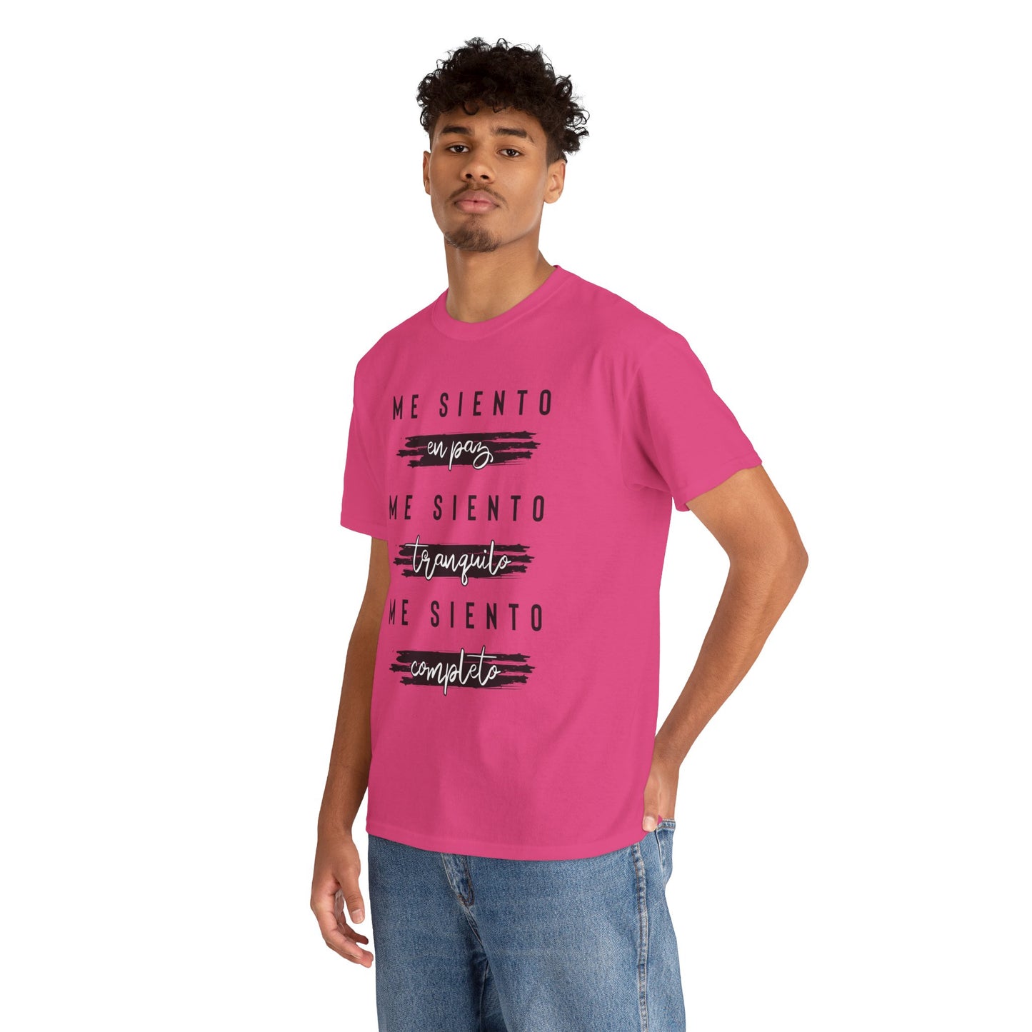 Playera Unisex "Me siento en paz"