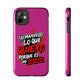 Funda para teléfono "Yo manifiesto lo que quiero" - Fucsia