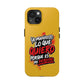 Funda para teléfono "Yo manifiesto lo que quiero" - Amarillo