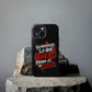 Funda para teléfono "Yo manifiesto lo que quiero" - Negro