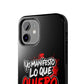 Funda para teléfono "Yo manifiesto lo que quiero" - Negro