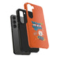 Funda para teléfono "Todo lo que veo en mi imaginación" - Naranja