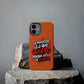 Funda para teléfono "Yo manifiesto lo que quiero" - Naranja