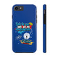 Funda para teléfono "Todo lo que veo en mi imaginación" - Azul