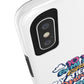 Funda para teléfono "Yo vivo en propio espacio y tiempo" - Blanco