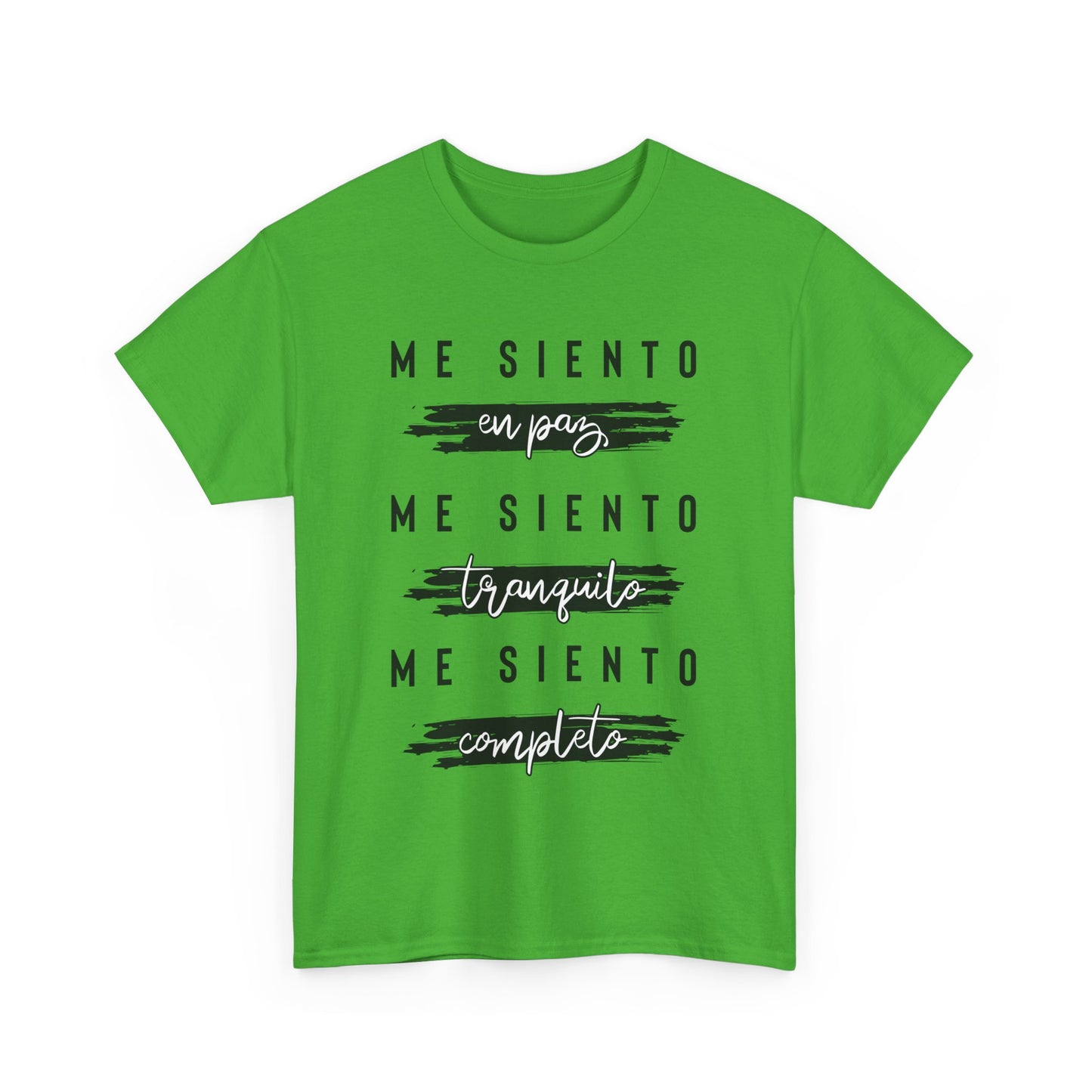 Playera Unisex "Me siento en paz"