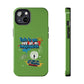 Funda para teléfono "Todo lo que veo en mi imaginación" - Verde