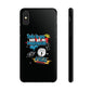 Funda para teléfono "Todo lo que veo en mi imaginación" - Negro