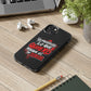 Funda para teléfono "Yo manifiesto lo que quiero" - Negro