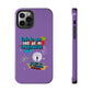 Funda para teléfono "Todo lo que veo en mi imaginación" - Lila