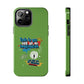Funda para teléfono "Todo lo que veo en mi imaginación" - Verde