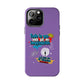 Funda para teléfono "Todo lo que veo en mi imaginación" - Lila