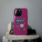Funda para teléfono "Todo lo que veo en mi imaginación" - Fucsia