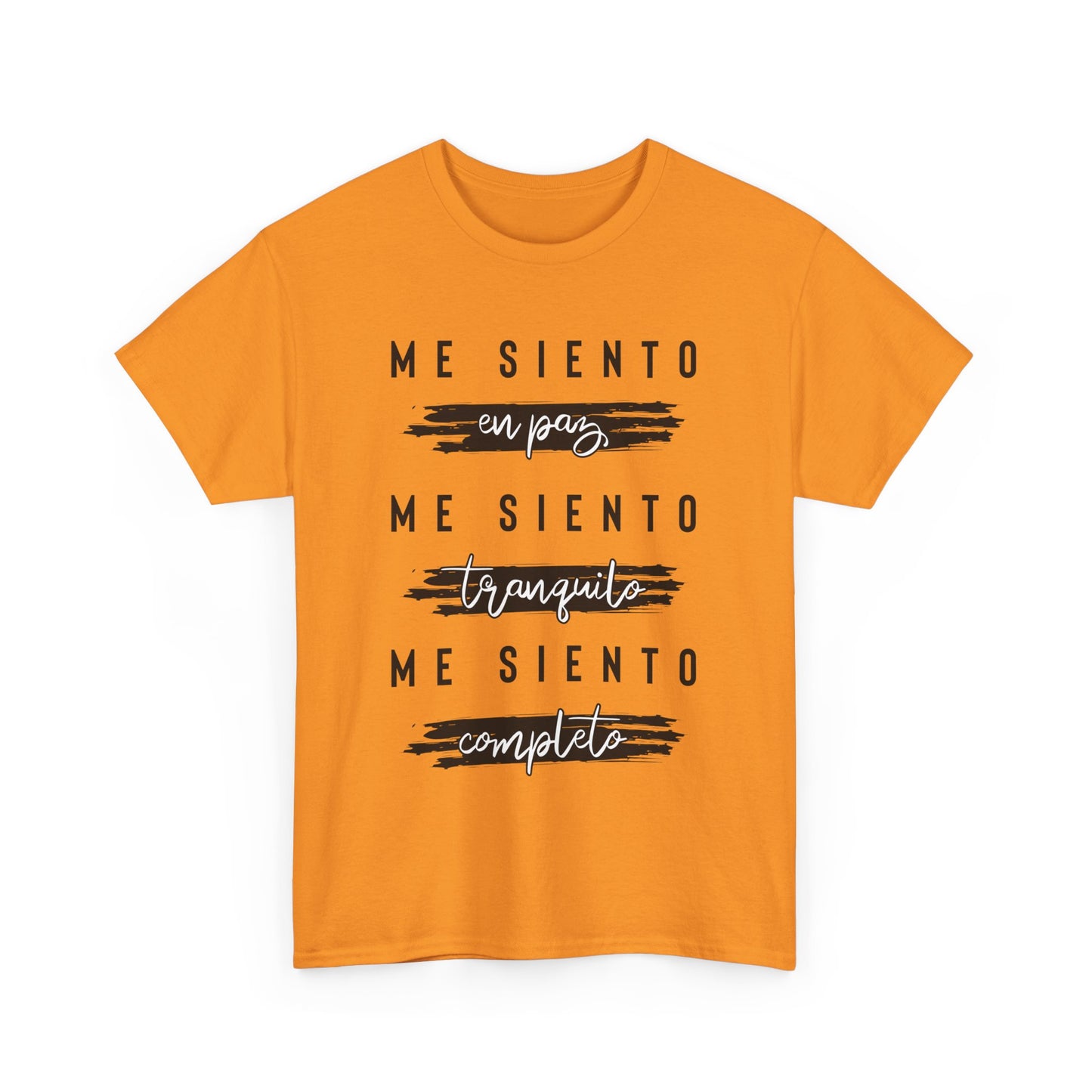 Playera Unisex "Me siento en paz"