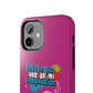 Funda para teléfono "Todo lo que veo en mi imaginación" - Fucsia
