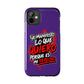 Funda para teléfono "Yo manifiesto lo que quiero" - Violeta