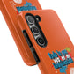 Funda para teléfono "Todo lo que veo en mi imaginación" - Naranja