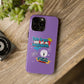 Funda para teléfono "Todo lo que veo en mi imaginación" - Lila