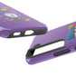 Funda para teléfono "Todo lo que veo en mi imaginación" - Lila