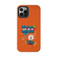 Funda para teléfono "Todo lo que veo en mi imaginación" - Naranja