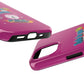 Funda para teléfono "Todo lo que veo en mi imaginación" - Fucsia