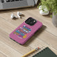 Funda para teléfono "Yo vivo en propio espacio y tiempo"