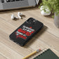 Funda para teléfono "Yo manifiesto lo que quiero" - Negro