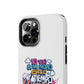 Funda para teléfono "Yo vivo en propio espacio y tiempo" - Blanco