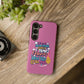 Funda para teléfono "Yo vivo en propio espacio y tiempo"