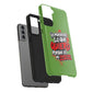 Funda para teléfono "Yo manifiesto lo que quiero" - Verde