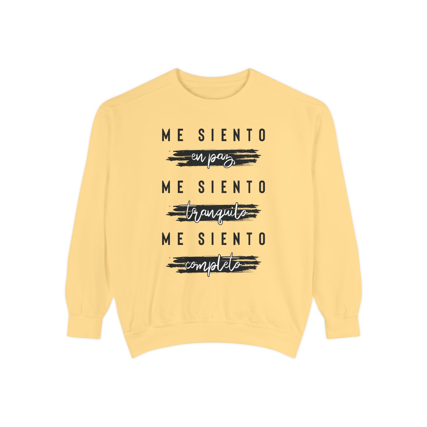 Sudadera Unisex "Me siento en paz"