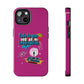 Funda para teléfono "Todo lo que veo en mi imaginación" - Fucsia