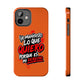 Funda para teléfono "Yo manifiesto lo que quiero" - Naranja