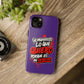 Funda para teléfono "Yo manifiesto lo que quiero" - Violeta