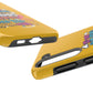 Funda para teléfono "Yo vivo en propio espacio y tiempo" - Amarillo