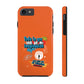 Funda para teléfono "Todo lo que veo en mi imaginación" - Naranja