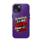 Funda para teléfono "Yo manifiesto lo que quiero" - Violeta