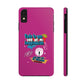 Funda para teléfono "Todo lo que veo en mi imaginación" - Fucsia