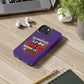 Funda para teléfono "Yo manifiesto lo que quiero" - Violeta