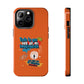Funda para teléfono "Todo lo que veo en mi imaginación" - Naranja