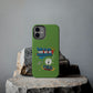 Funda para teléfono "Todo lo que veo en mi imaginación" - Verde