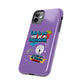 Funda para teléfono "Todo lo que veo en mi imaginación" - Lila