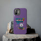Funda para teléfono "Todo lo que veo en mi imaginación" - Lila