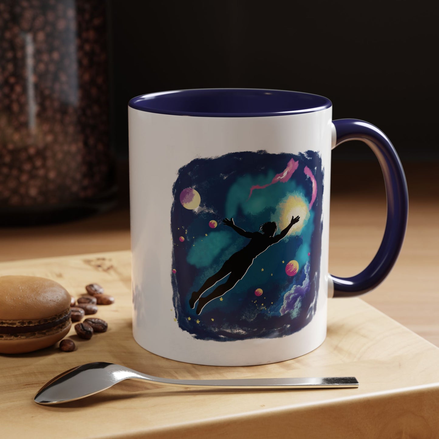 Taza "Yo vivo en mi propio espacio y tiempo" 11 oz