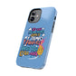 Funda para teléfono "Yo vivo en propio espacio y tiempo" - Celeste