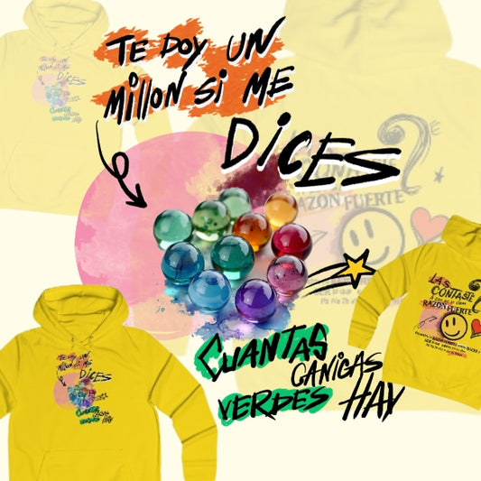 Hoodie Unisex "Te doy un millón si..."