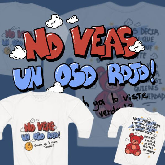 Sudadera Unisex "No veas un oso rojo"